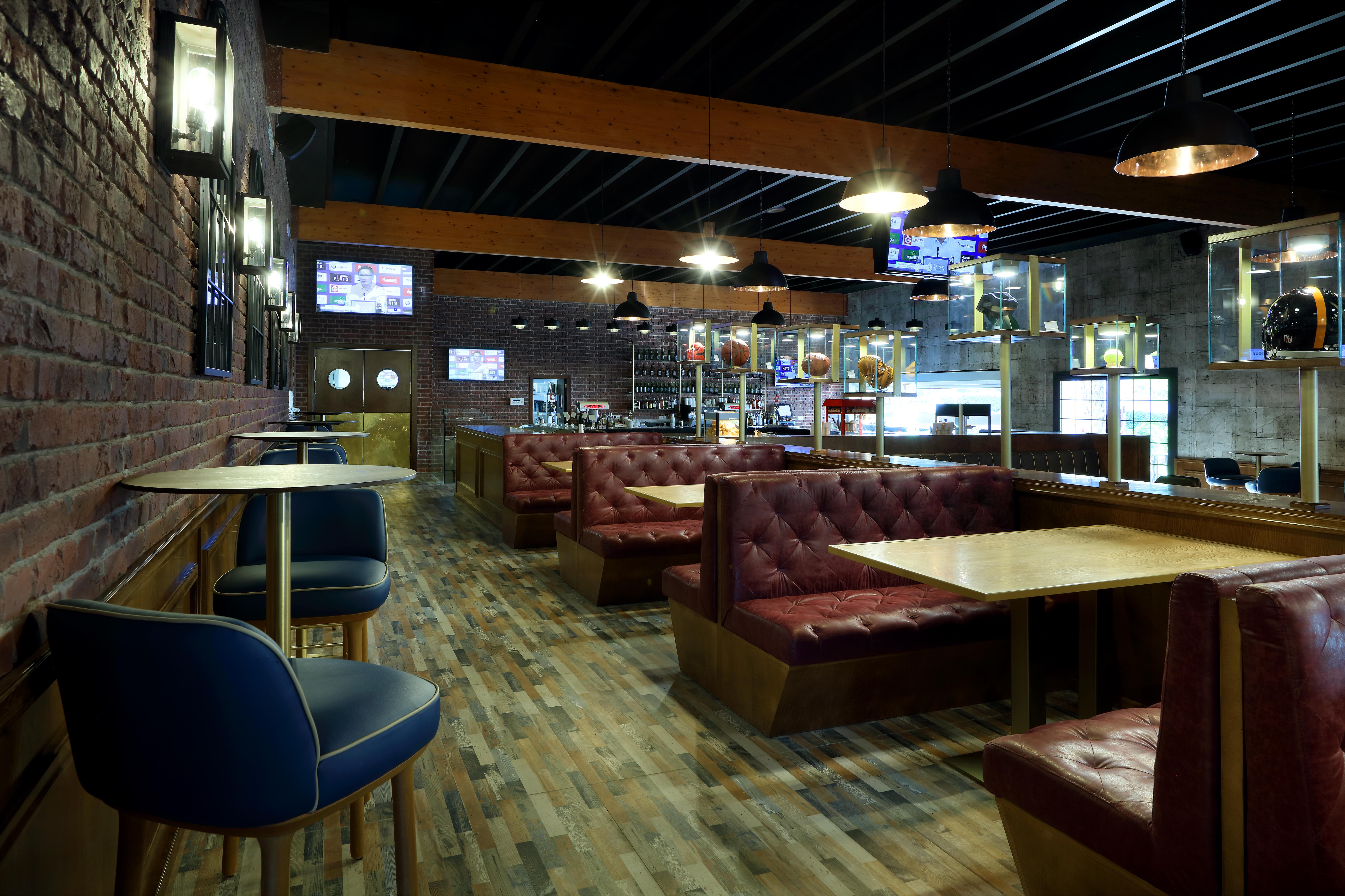 그랜드 파야디움 팰리스 이비사 호텔 플라야 덴 보사 외부 사진 Interior of a typical restaurant